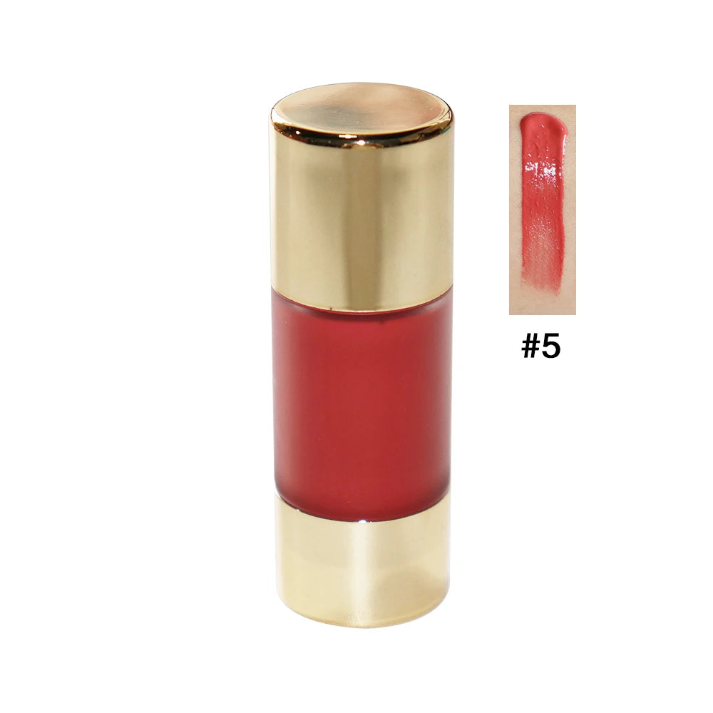 Private Label 6-Color DIY Liquid Highlighter & Blush | Waterproof. Mineral Vegan Makeup for Custom Cosmetics