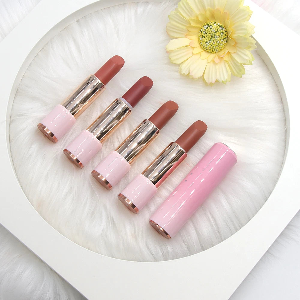 Factory Stocked Makeup Cosmetics Wholesale Smooth Charming Matte Lipstick