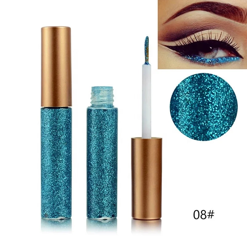 2025 Wholesale Private Label Colored Waterproof Long Lasting Liquid Eyeliner with Low MOQ