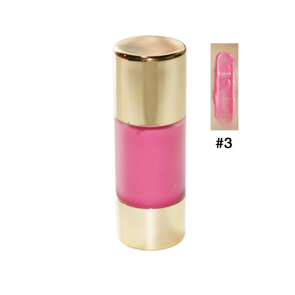 Private Label 6-Color DIY Liquid Highlighter & Blush | Waterproof. Mineral Vegan Makeup for Custom Cosmetics