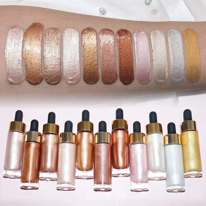 Fashionable and Lasting Brightening. Three-dimensional Cosmetic Liquid Foundation Customized and Wholesale Eye Makeup