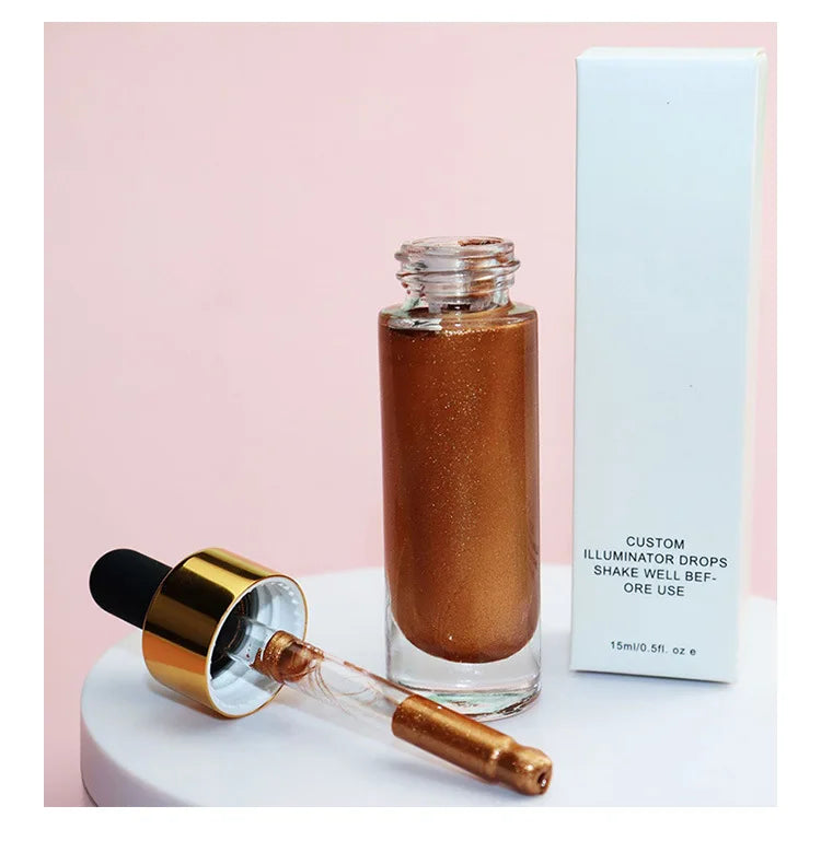 Fashionable and Lasting Brightening. Three-dimensional Cosmetic Liquid Foundation Customized and Wholesale Eye Makeup